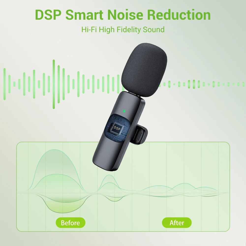 Basix 2.4G Wireless Lavalier Microphone